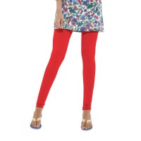 FW Red Cotton 2 Way Stretch Leggings