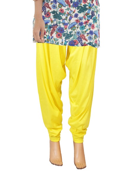 Zara Yellow Salwar Patiala For Women