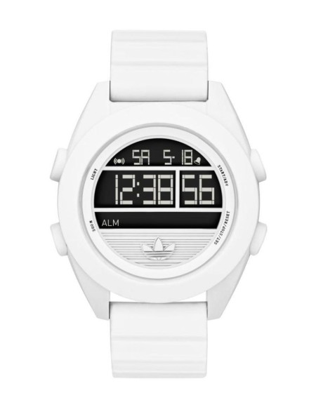Adidas Rubber Digital Boy's Watch ( White )