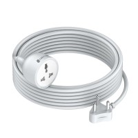 JTP Extension Cord 2500W 10A HIGH Power Output Power Cord 5000MM with Child Protection Door Design for Indoor Out Door USE.