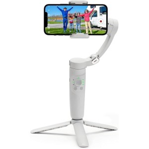 M1 3-AXIS Merak One Original Gimbal | Advanced Gyroscope | Shake-Free Footage | Real Time Charging | Manunt Zooming, Time-Lapse, Honzontal & Portait Mode | Ideal for Vlogging & Travel