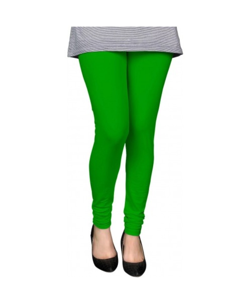 parrot green colour leggings